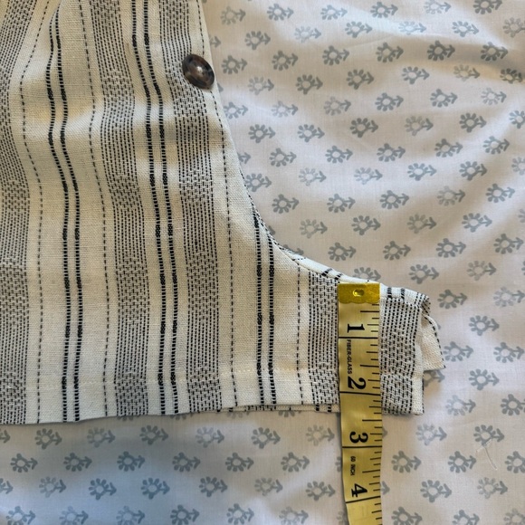 Sienna Sky NWT Striped Women's Pull On Shorts with Tie - Picture 5 of 5